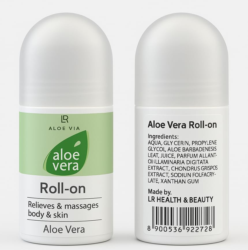 LR Health & Beauty Aloe Vera Roller Massager Roll-On - 50 ml
