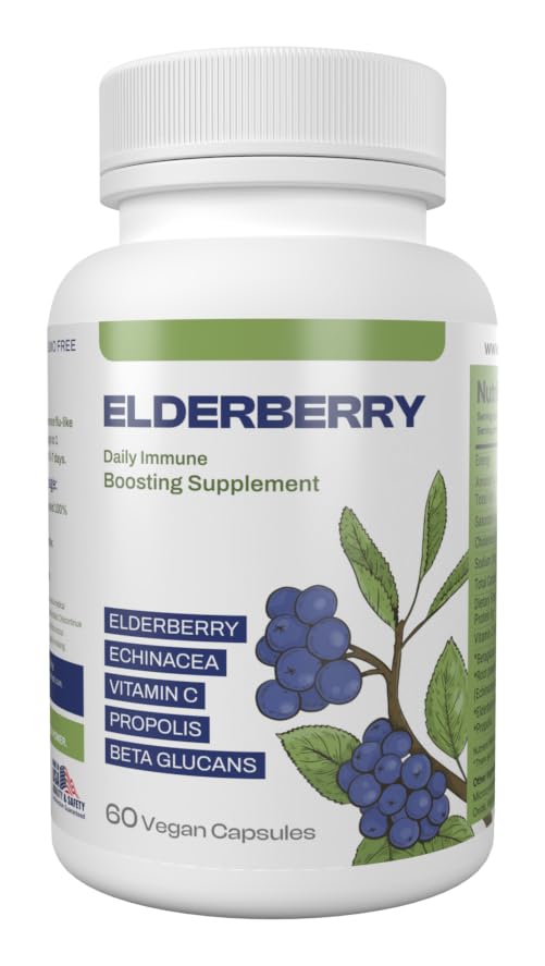 Only Nutri Labs Elderberry Dietary Supplement - 60 Capsules