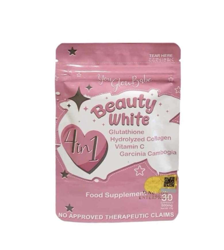 Generic You Glow Babe Beauty White 4 in 1 Glutathione Supplement - 30 Capsules - image 2