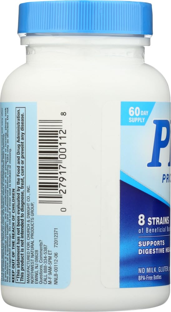 Nutrition Now PB8 Acidophilus Probiotic - 480 Capsules - image 2