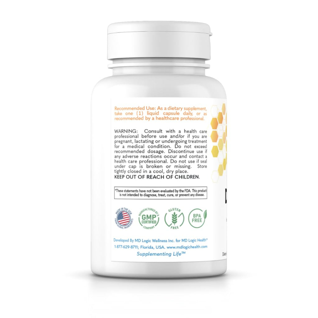 MD Logic Health D3 5000 IU Vitamin D3 - 90 Liquid Capsules - image 3