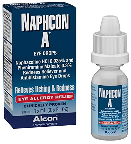 Naphcon A Naphcon-A Eye Drops Decongestant & Antihistamine - 2 x 15 mL - image 2