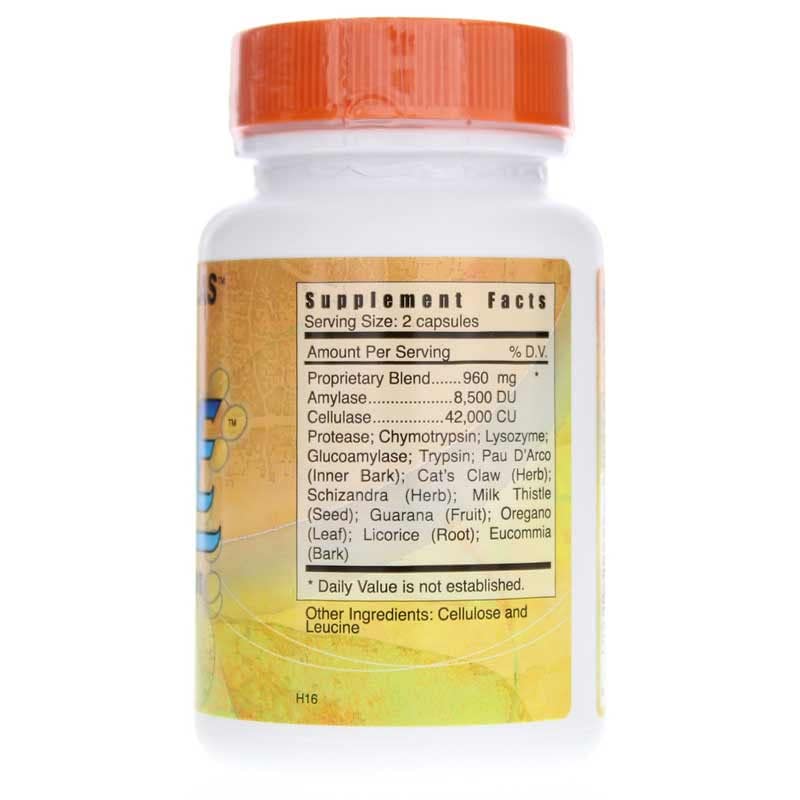 Systemic Formulas Enzee Hi-Potency Enzyme Complex - 60 Capsules - image 2