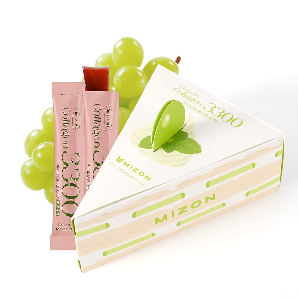MIZON INNERSBIT Collagen Jelly 3300 Vegan Korean Collagen Jelly Snack