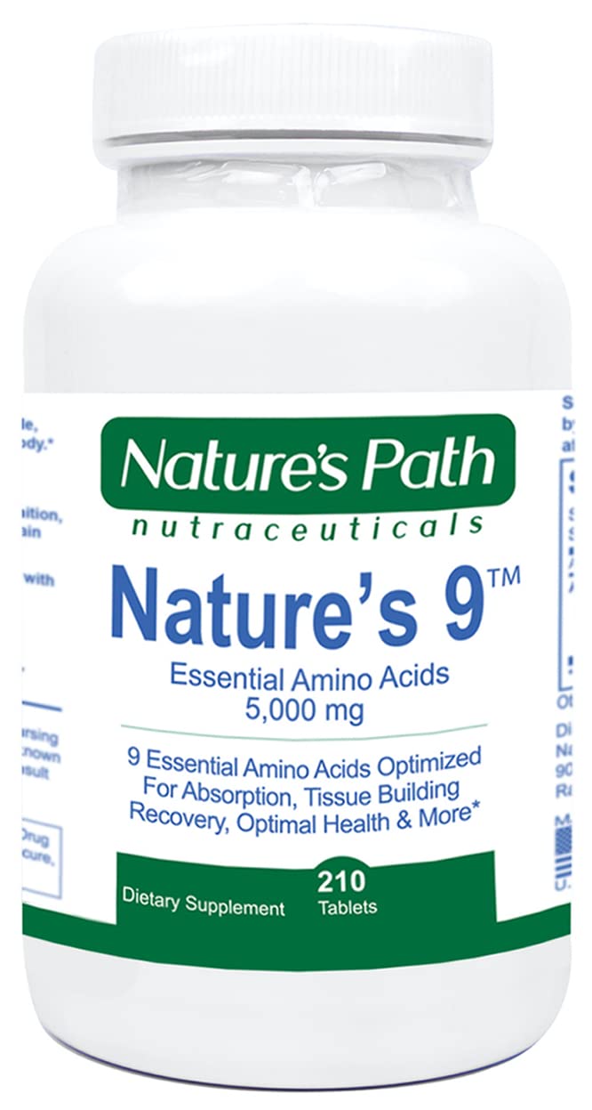 Nature's Path Nutraceuticals Essential Amino Acids 9 EAA Complex - 210 Tablets