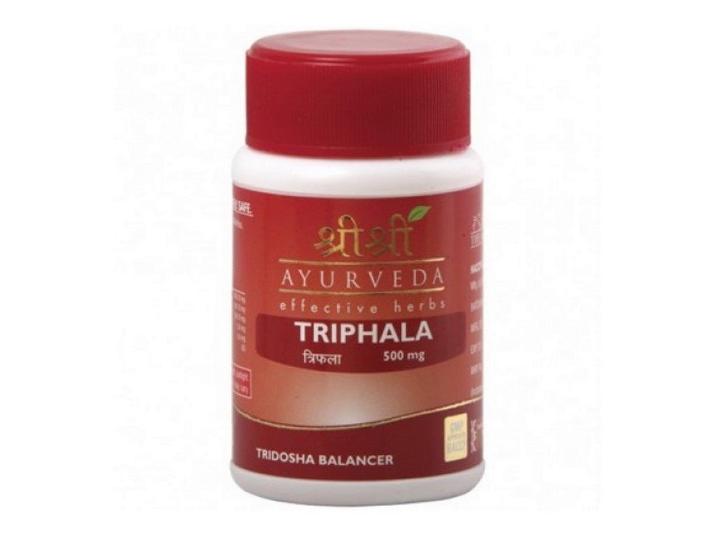 Sri Sri Ayurveda Triphala Natural Herbal - 60 Tablets