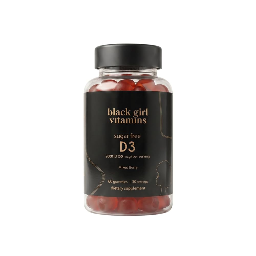 Black Girl Vitamins - Vitamin D3 Gummies