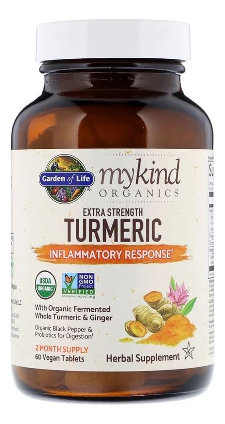 Garden of Life Organics Turmeric Extra Strength