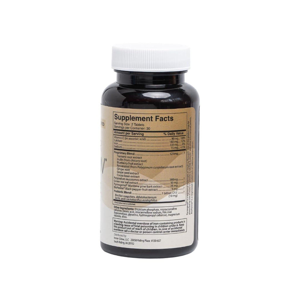Inner Glow Age Defense Vitamins Antioxidant Skin Support - 60 Capsules - image 3
