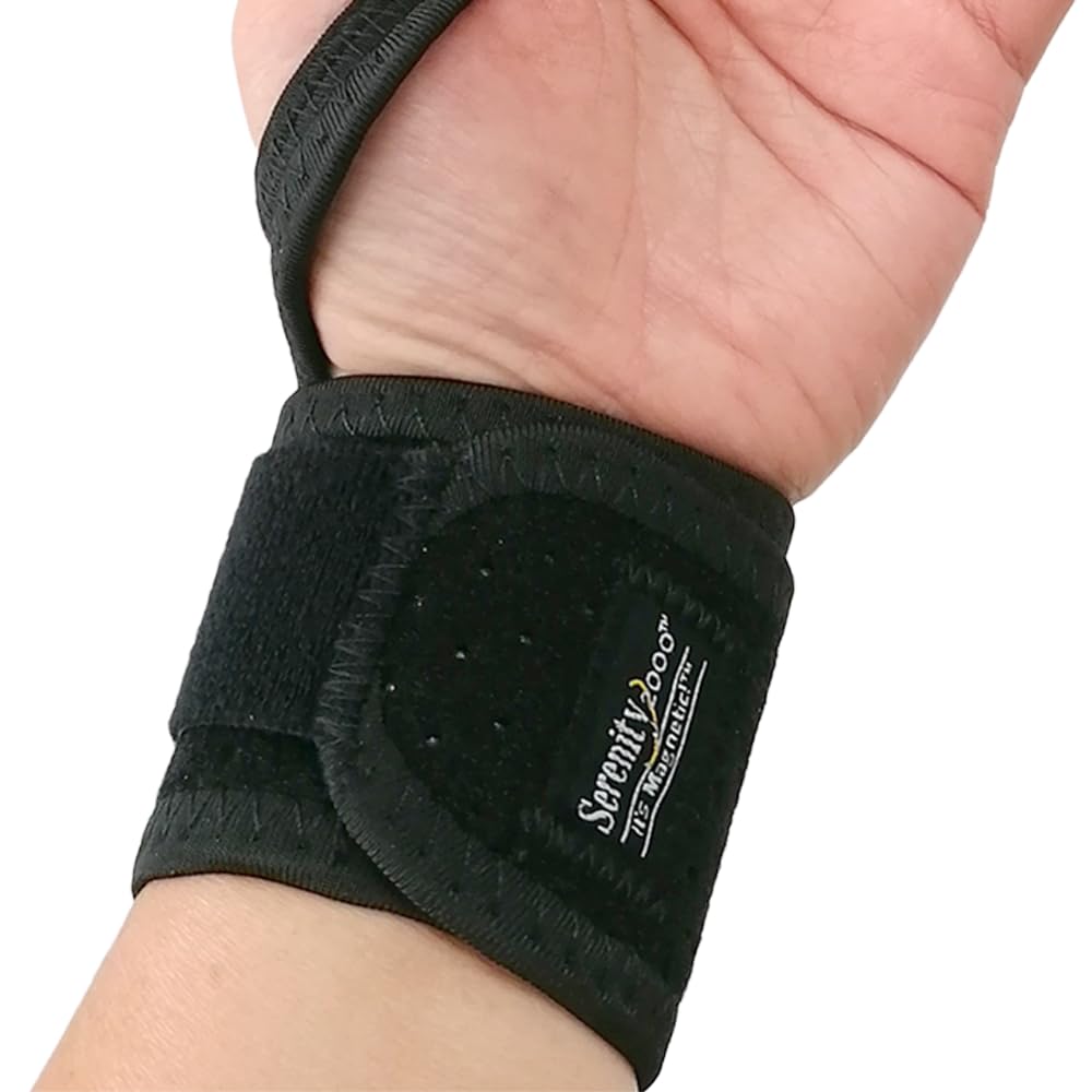 SERENITY2000 Magnetic Therapy Wrist Support Wrap - 1 Count - image 4