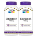 21st Century Cinnamon 500 mg Vegetarian Capsules - 240 Count