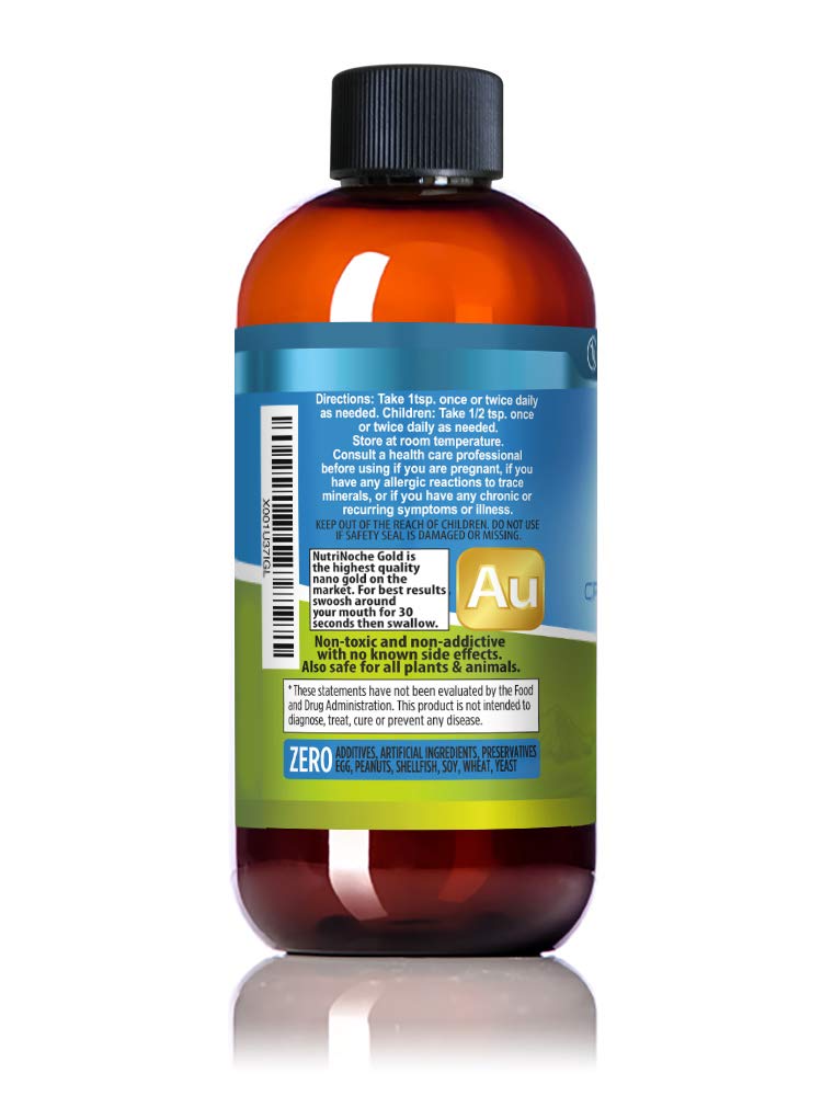 Nutrinoche Colloidal Gold - The Best Colloidal Gold Mineral Supplement