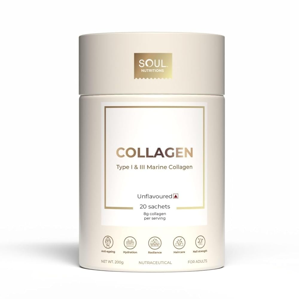 Soul Nutritions Marine Collagen Protein Powder - 20 Servings
