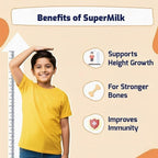 Generic Supermilk Height+ Whey Protein Powder for Boys 8-12Y - 400g - image 4