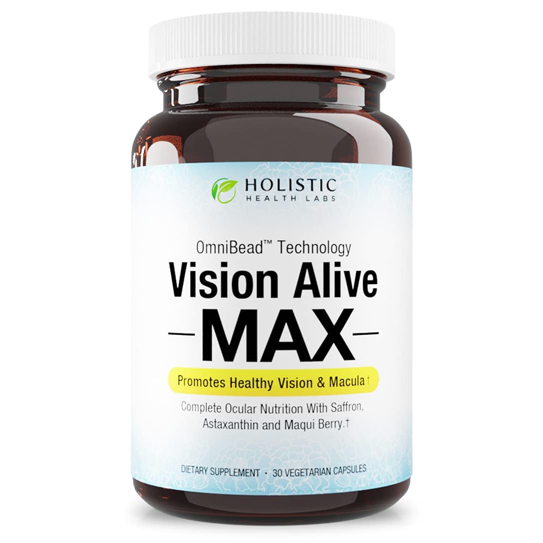 Holistic Health Labs Vision Alive Max Eye Supplement Lutein