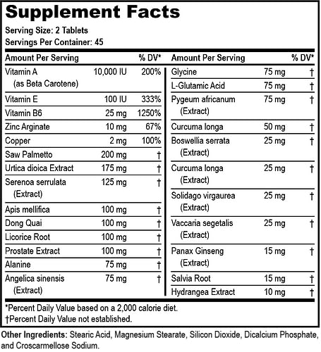 Nutriya Prostaya Plus Prostate & Bladder Support - 90 Tablets - image 2