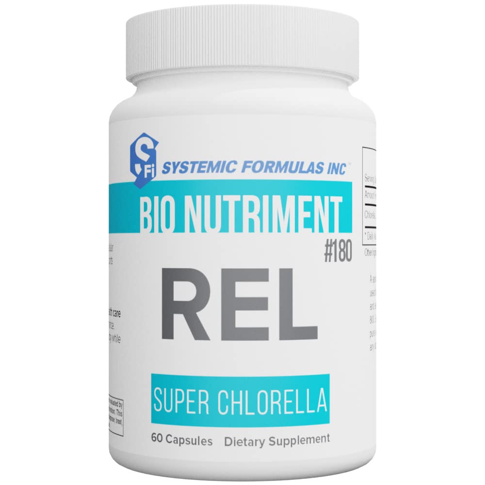 Systemic Formulas REL Chlorella 800 mg - 60 Capsules