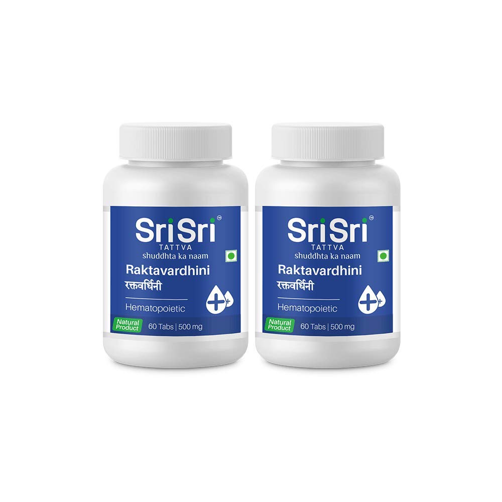 Sri Sri Tattva Raktavardhini Tablet 500mg - Pack of 2