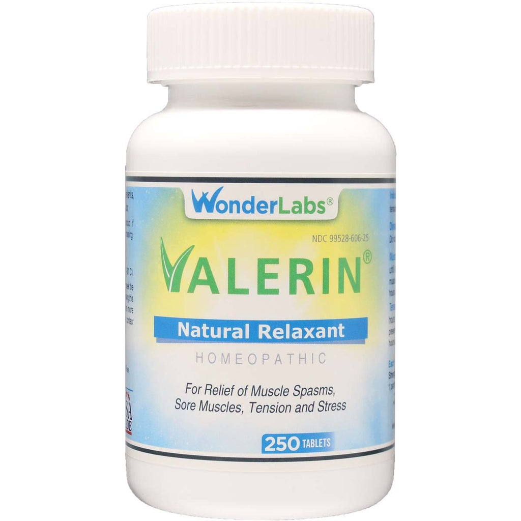 Wonder Laboratories Valerian Natural Relaxant Stress Relief - 250 Tablets
