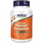 Now Foods Supplements, Papaya Enzyme with Mint and Chlorophyll