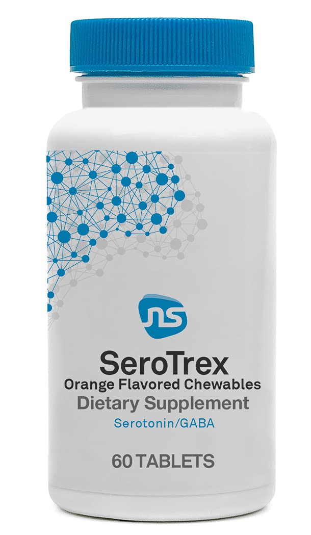NeuroScience SeroTrex Stress Relief Supplement Tablets - 60 Count