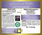 Animal Element Ultra Pure MSM Joint Supplement - 3 Lb - image 3