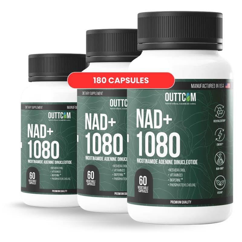 Outtcom Liposomal NAD+ Supplement 900mg