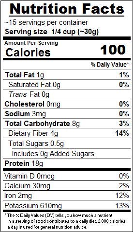 Know-How Foods 100% Pure Faba Bean Protein Powder