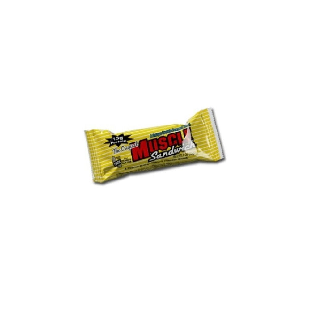 Muscle Foods Muscle Sandwich Protein Bar Triple Chocolate - 12 Count