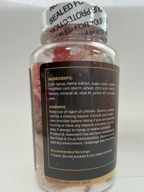 Eclipse Hemp Hemp Gummies 600 MG - 60 Count - image 3