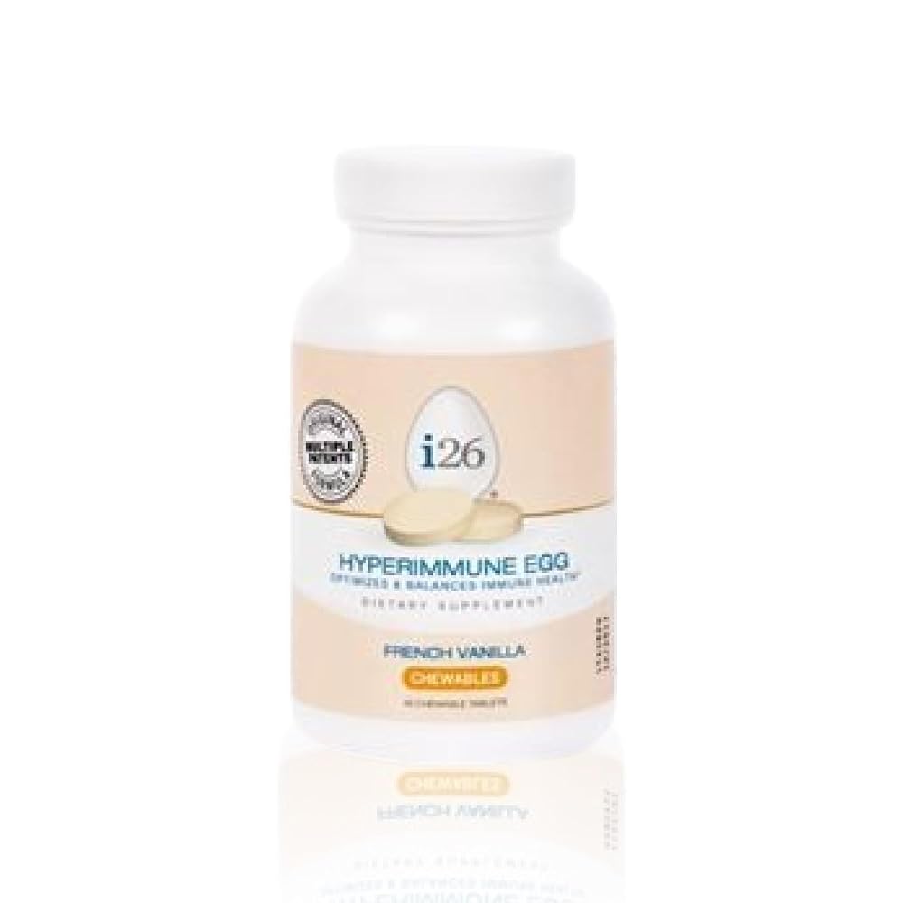 Youngevity i26 Hyperimmune Egg IgY Max French Vanilla - 45 Tablets