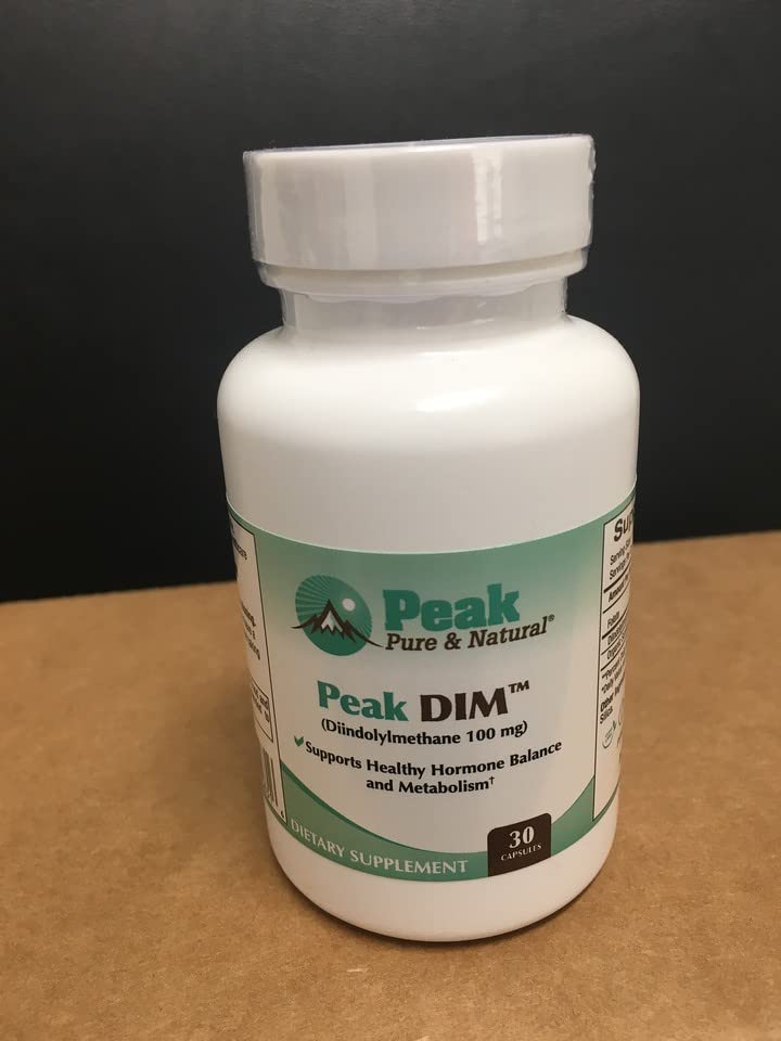 Peak Pure & Natural DIM 100mg Hormone Balance - 30 Servings - image 2