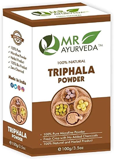 Metrol MR Ayurveda Triphala Powder for Hair - 100 Grams