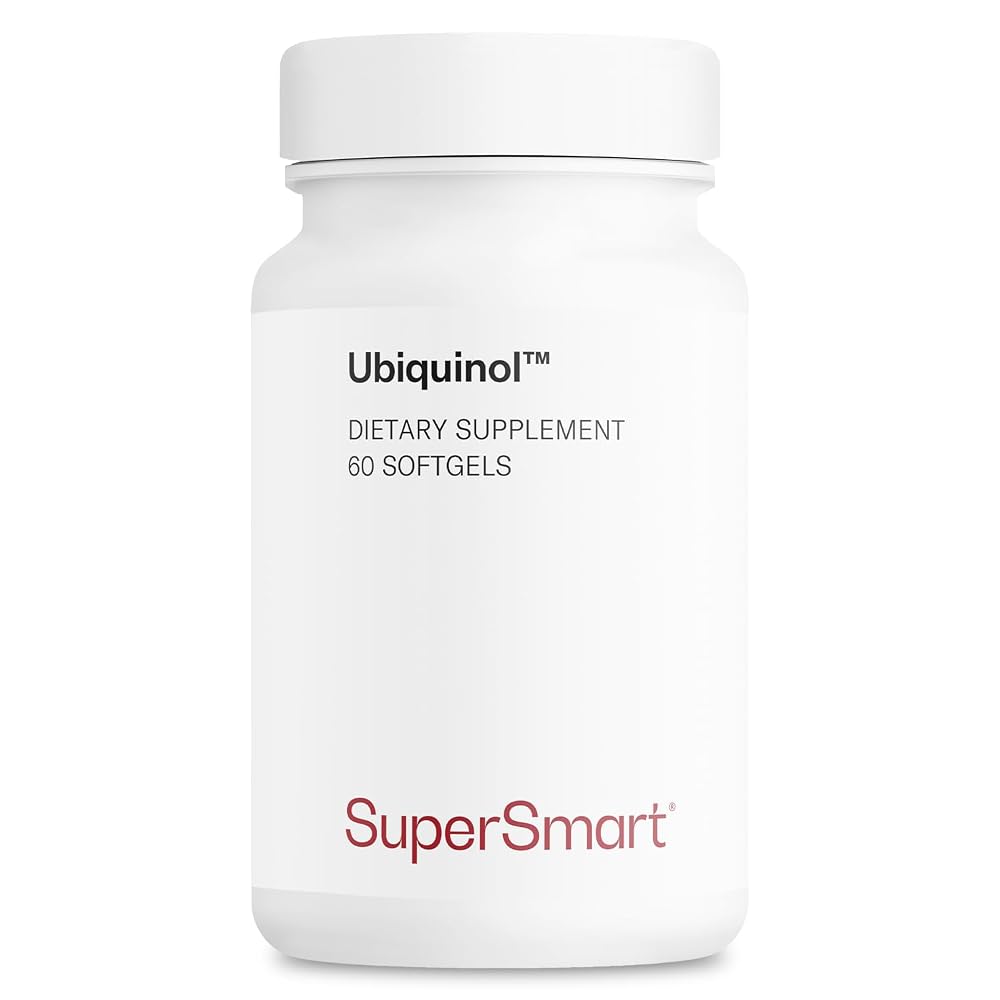 Supersmart Ubiquinol 200mg CoQ10 High Absorption - 60 Softgels