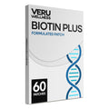 Veru Wellness Biotin Plus Patches with Vitamin B7 - 60 Count