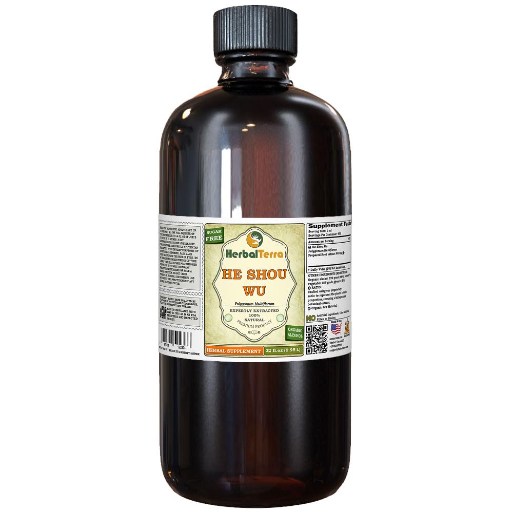 Herbal Terra LLC He Shou Wu, Fo Ti (Polygonum Multiflorum) Tincture