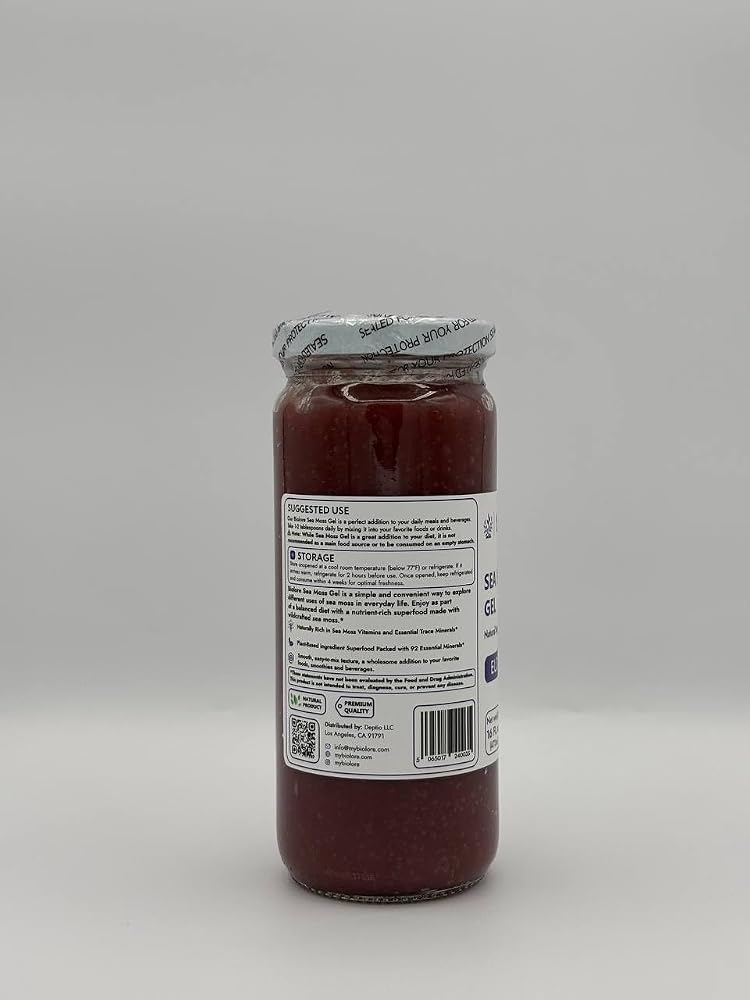 Biolore Elderberry Sea Moss Gel Wildcrafted - 16 Fl Oz - image 7