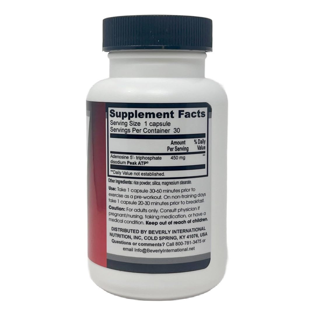Beverly International Peak ATP Non-Stimulant Pre-Workout - 30 Capsules - image 4