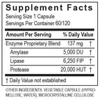 TRANSFORMATION LypoZyme Lipase Enzyme Supplement for Digestion - 120 Capsules - image 4