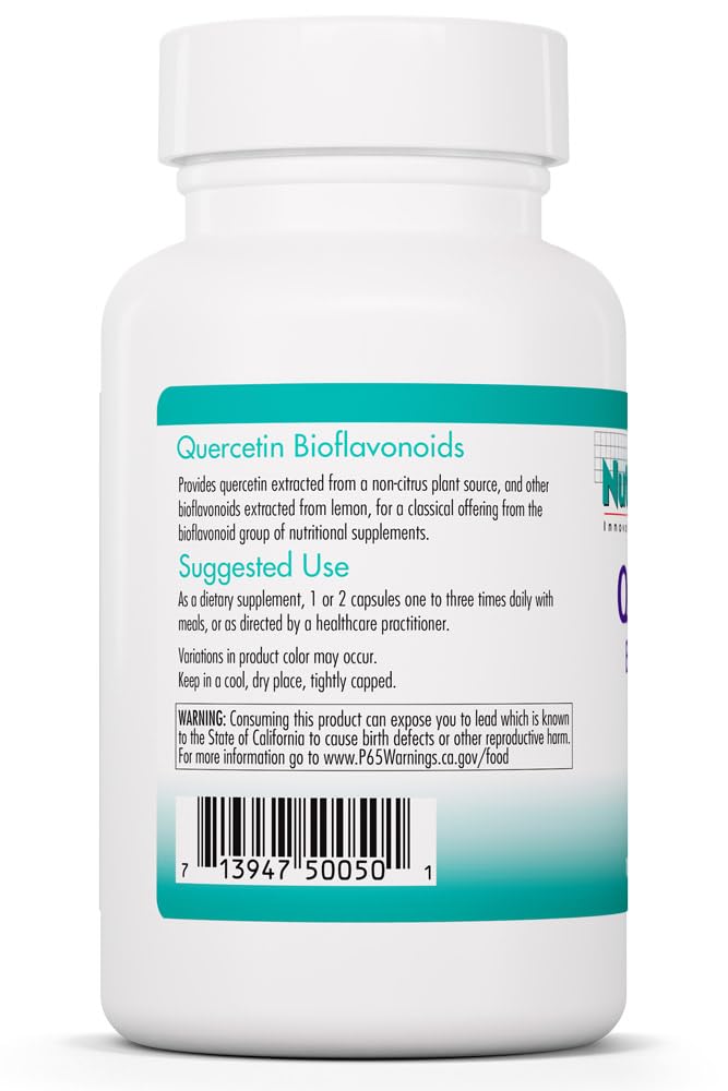 Allergy Research Group Quercetin Bioflavonoids - 100 Capsules - image 3