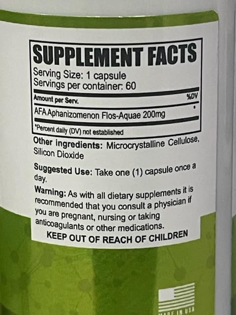 Nutrel AFA Stem Cell Supplement - 2 Bottles - image 3