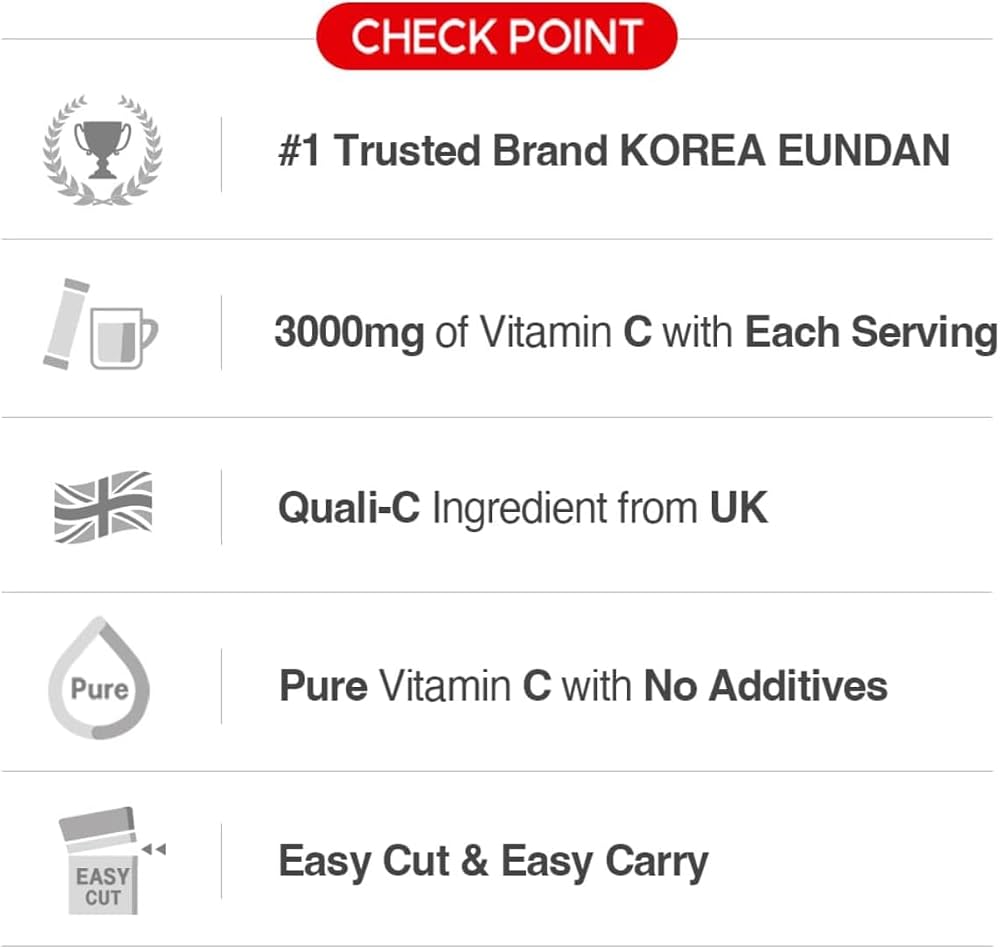 Sookwang MEGADOSE Vitamin C Powder 3000mg - 100 Sticks - image 4