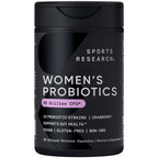 Sports Research Women's Probiotics 65 Billion CFU with Cranberry - 30 Capsules
