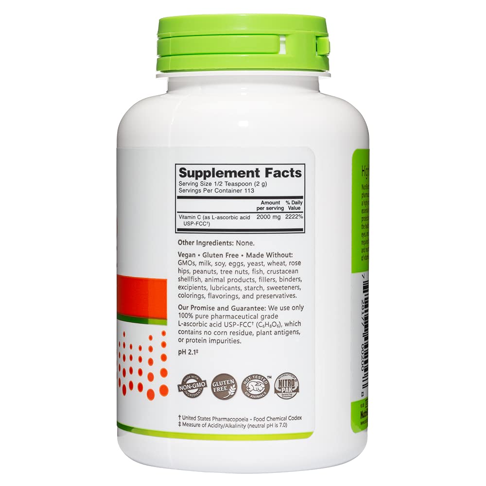 NutriBiotic Ascorbic Acid Vitamin C Powder