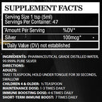 BioImmune Colloidal Silver Hydrosol Immune Support - 8 Fl Oz - image 7