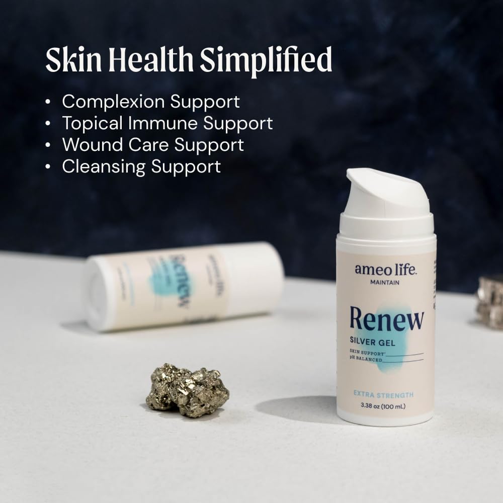 Ameo Life Extra Strength Colloidal Silver Gel 35 ppm - 100ml - image 2