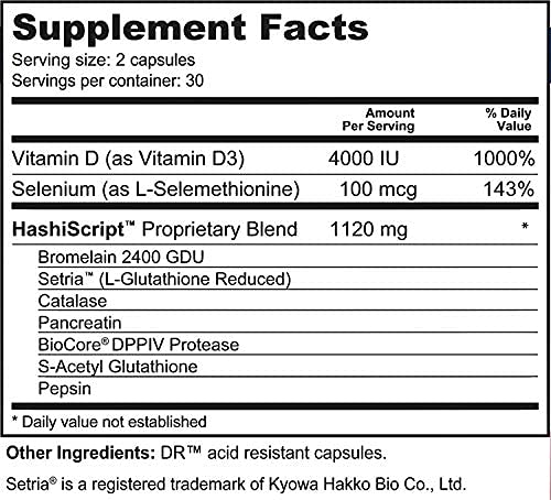 Script Essentials Hashi Script Thyroid Support Formula - 60 Capsules - image 2