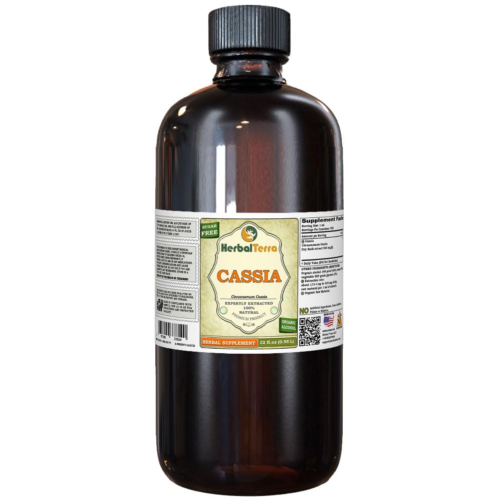 Herbal Terra LLC Cassia (Cinnamomum Cassia) Tincture