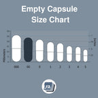 LFA Vegan Pullulan Empty Capsules Size 00 - 1000 Count - image 4