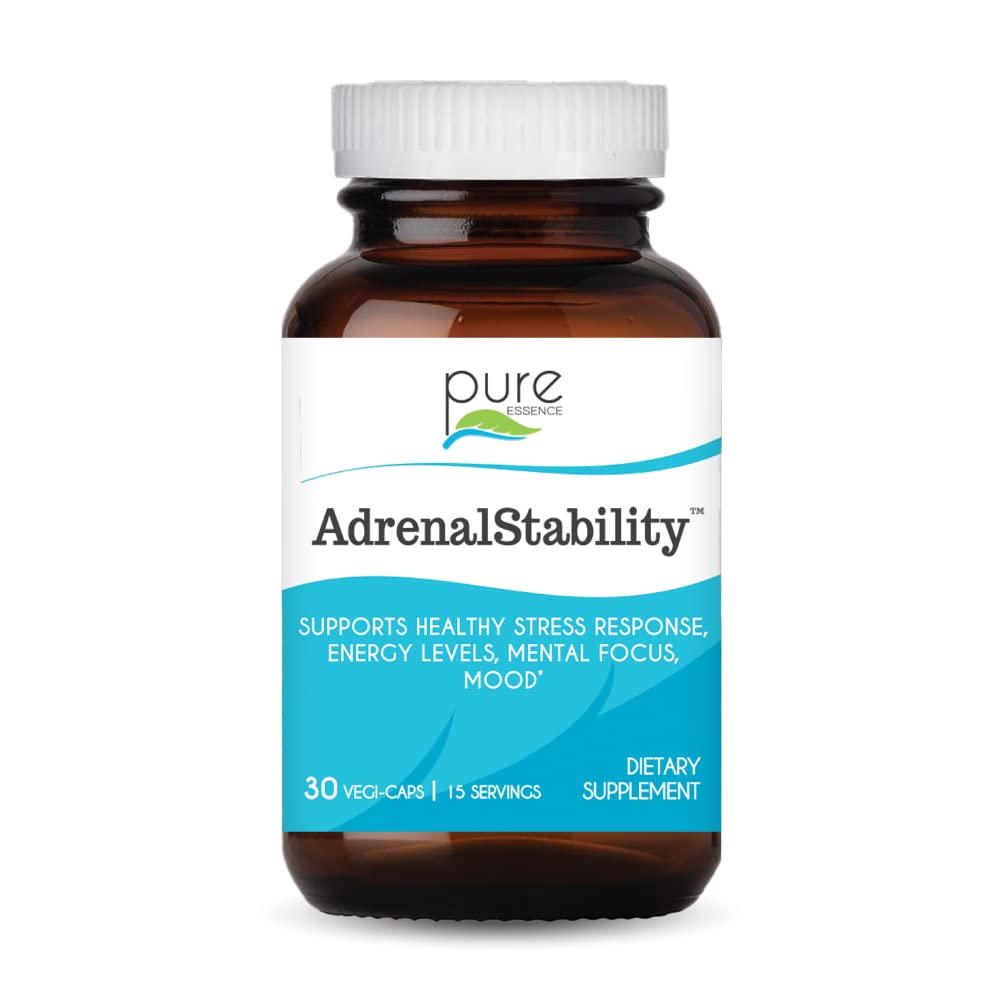 Pure Essence Labs Adrenal Stability Supplement - 30 Capsules